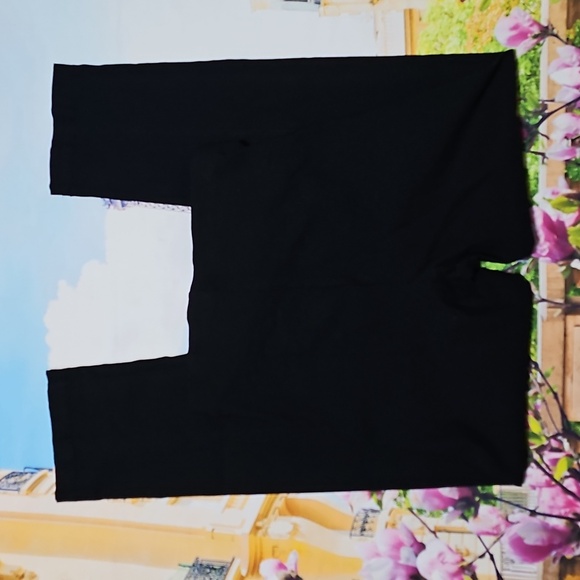 Franne Golde Sleek Black Pants Size Small - Picture 4 of 4